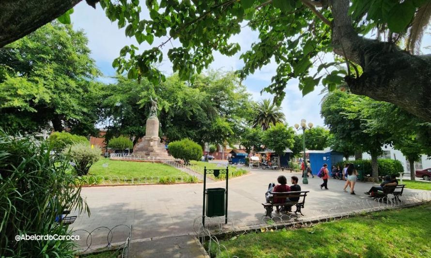 San Fernando: Remodelación de plazuela Manuel Rodríguez inicia la próxima semana