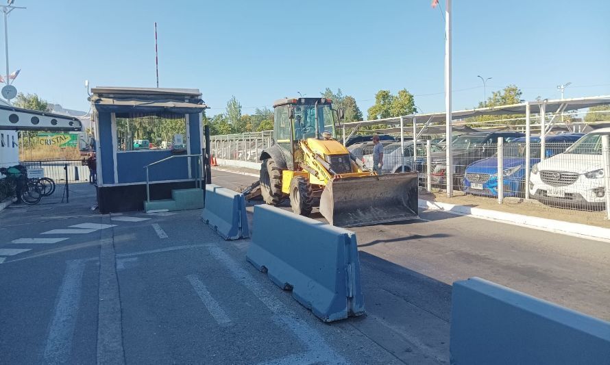 Precaución si viaja hacia San Fernando: Terminal O'Higgins en reparaciones