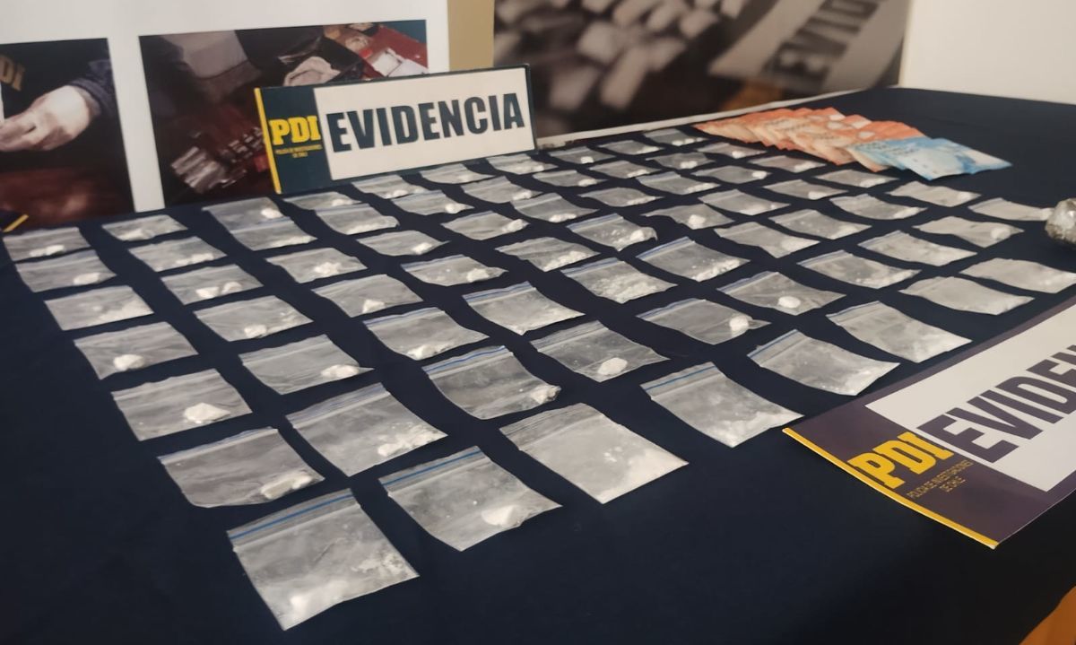 San Vicente: Procedimiento de PDI terminó con un detenido por microtráfico
