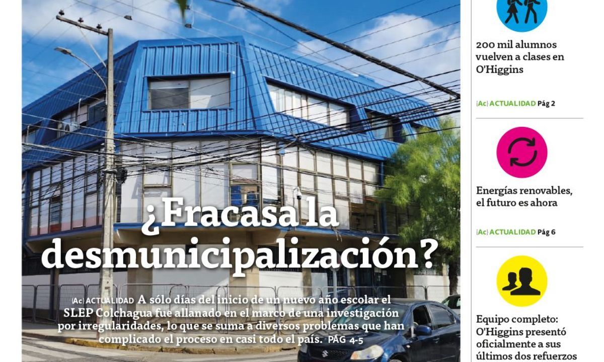 Portada El Tipógrafo: Viernes 01 de marzo de 2024