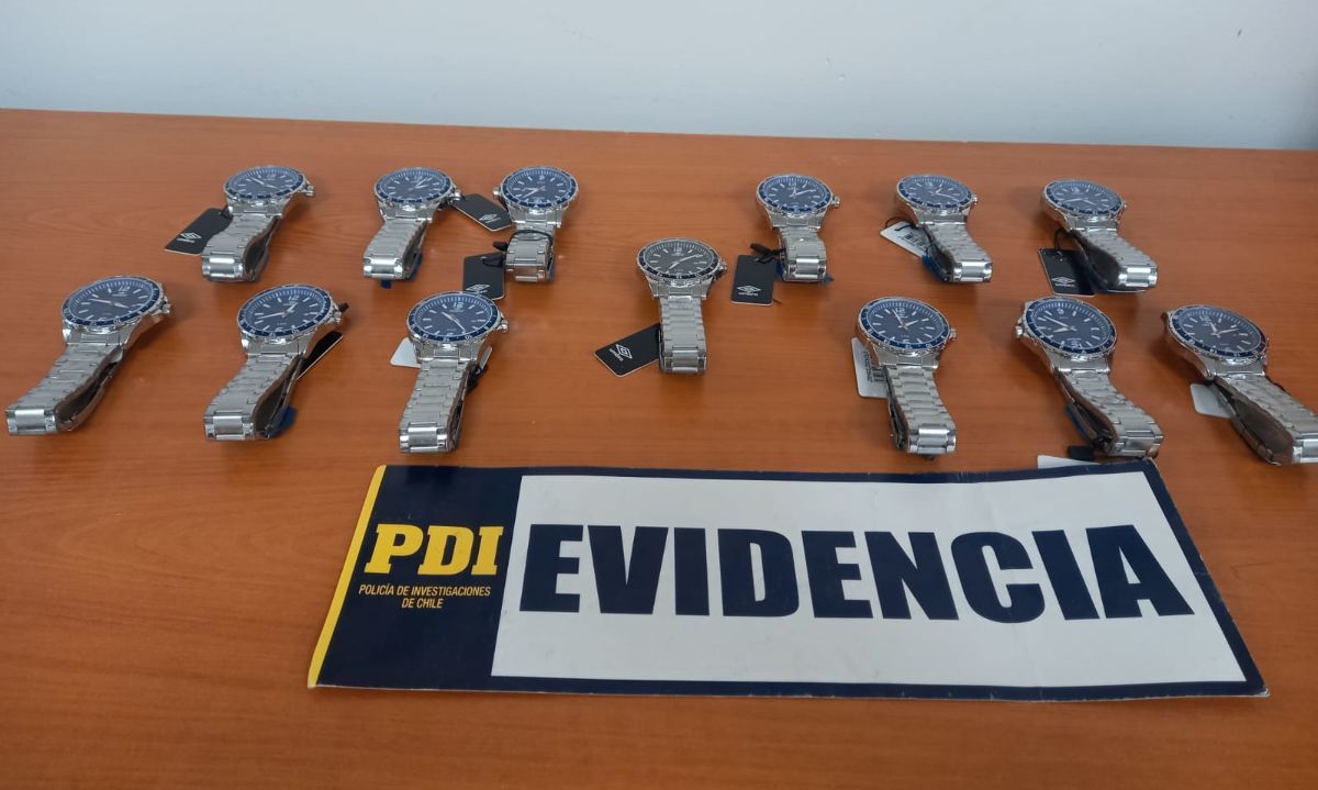 Segundo involucrado en robo a tienda de San Fernando entregó 13 relojes sustraídos