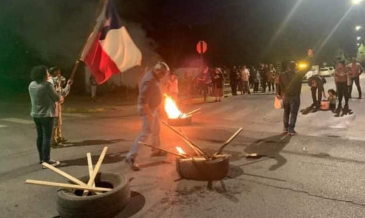 Inseguridad en Nancagua: Vecinos bloquearon camino interior en señal de protesta