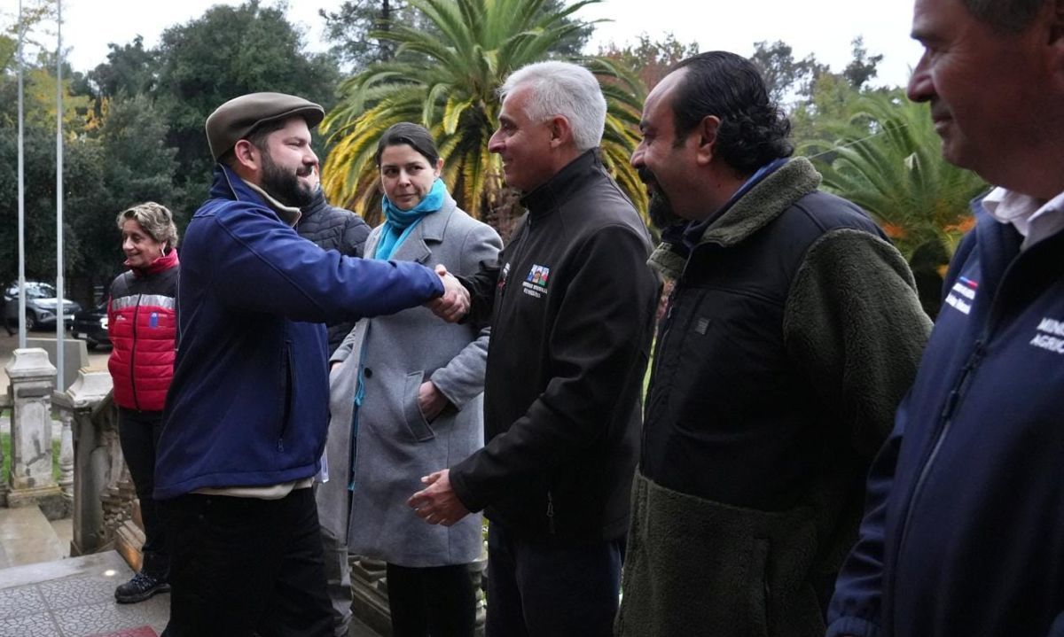 Presidente Boric se reunió con alcaldes de Colchagua y Cardenal Caro