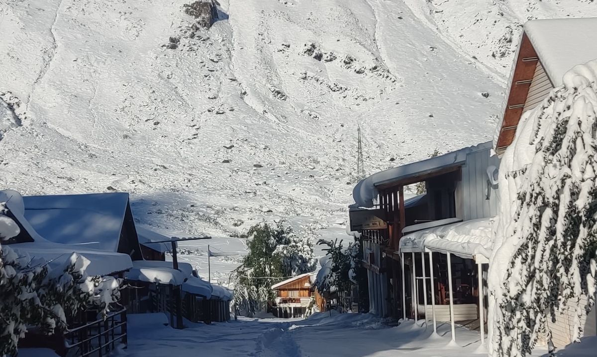 [FOTOS] Así se encuentran Las Termas del Flaco la mañana de este miércoles