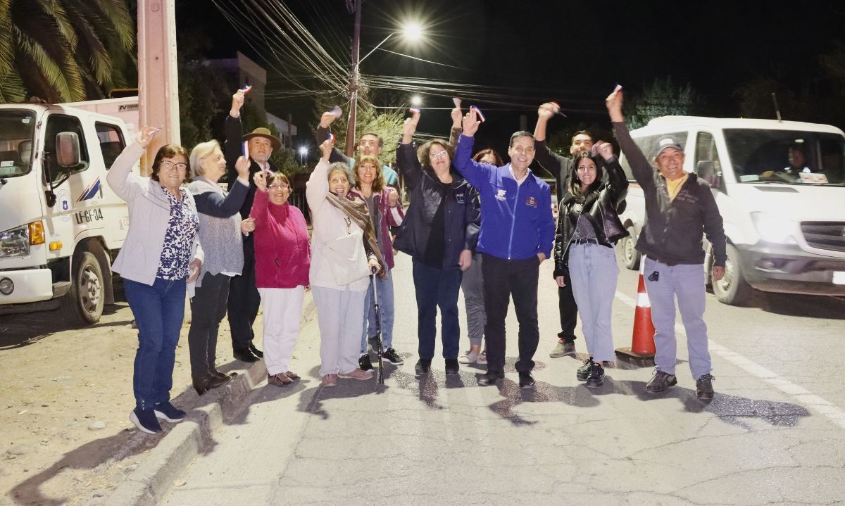 En San Fernando inauguran proyectos de recambio de luminarias