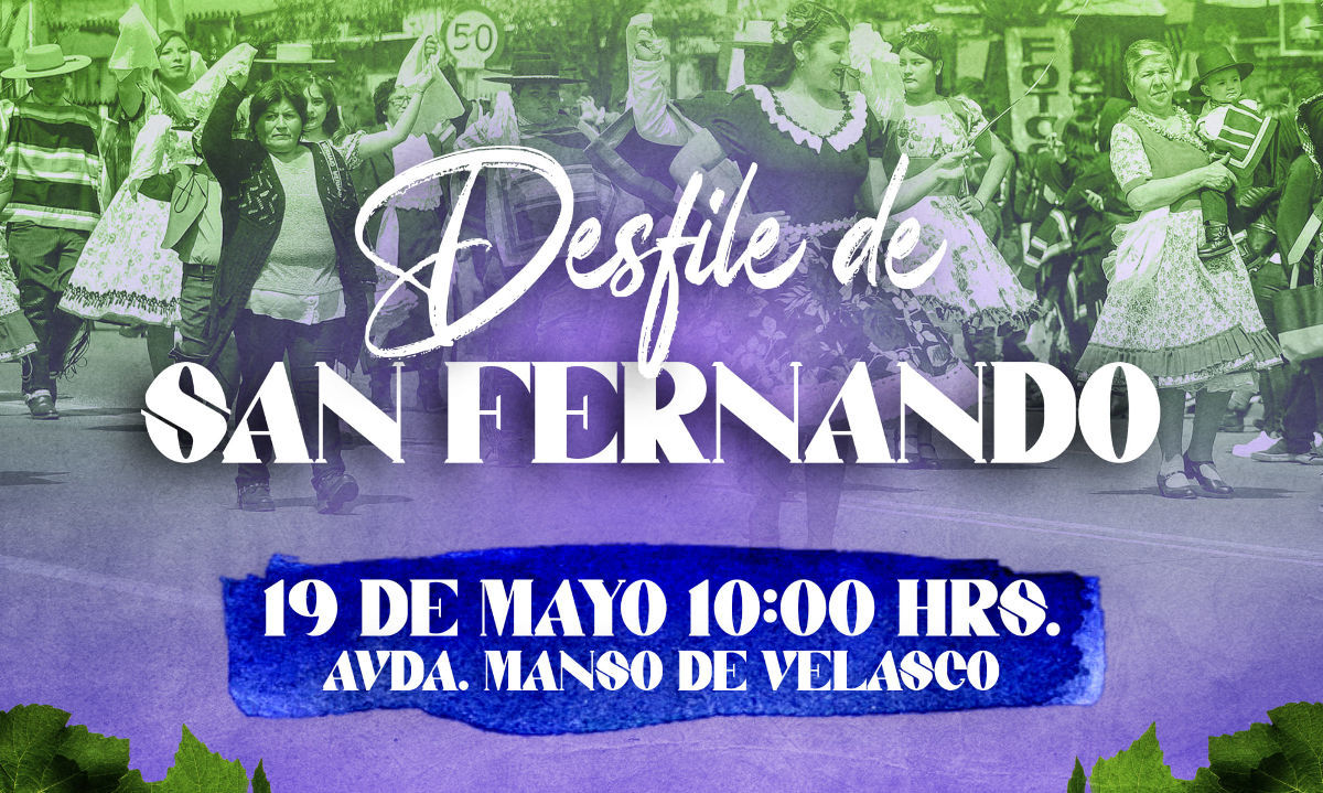 Municipalidad de San Fernando celebra 282 años de vida con gran desfile