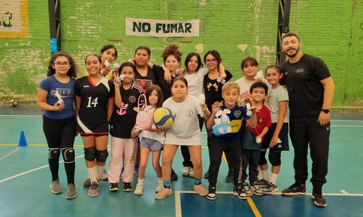 Club Olimpo Vóley San Fernando organiza torneo de mini vóleibol para 200 Niños