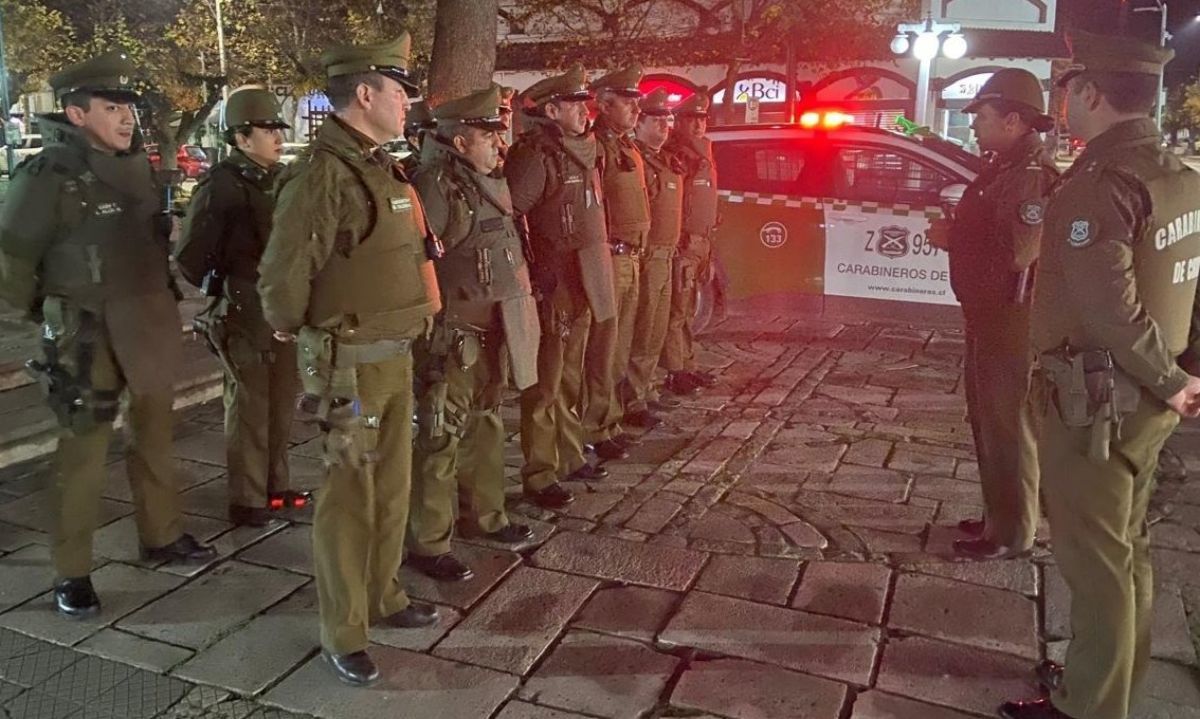 Ronda preventiva de Carabineros en la Región de O’Higgins deja 41 detenidos