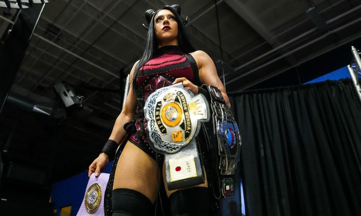 Sanfernandina debutó en la reconocida empresa de lucha libre WWE