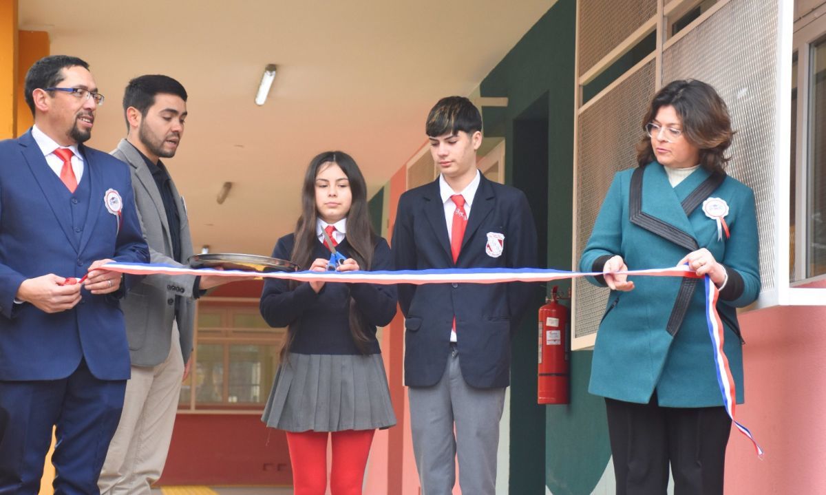 Escuela Pedro Morales Barrera de San Fernando reabre sus puertas con modernas instalaciones