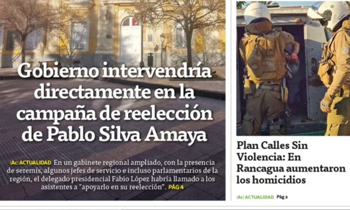 Portada El Tipógrafo: Martes 23 de julio de 2024