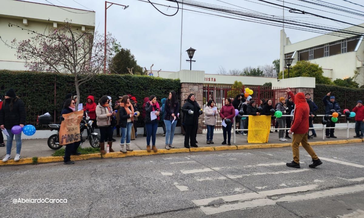 Colegio Marista:
Funcionarios esperan incremento en sueldos

