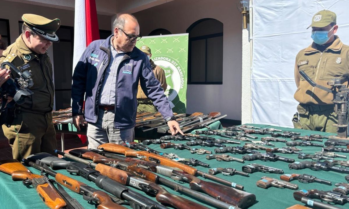 Entrega voluntaria de armas en San Fernando supera las 100 unidades
