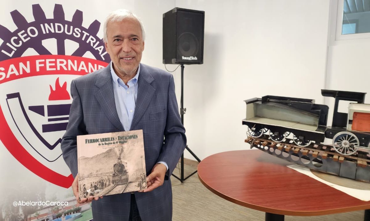 San Fernando:
Presentan libro sobre ferrocarriles en la Región
