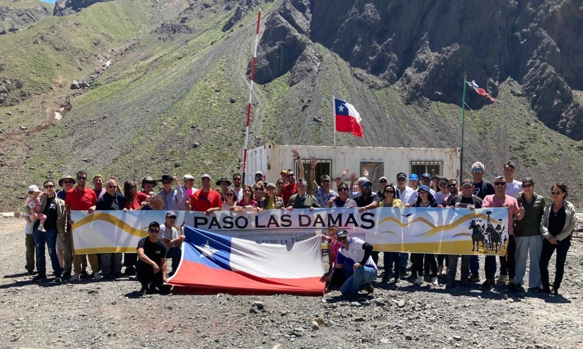 Colchagua:
Se realizó 1era excursión al Paso Las Damas
