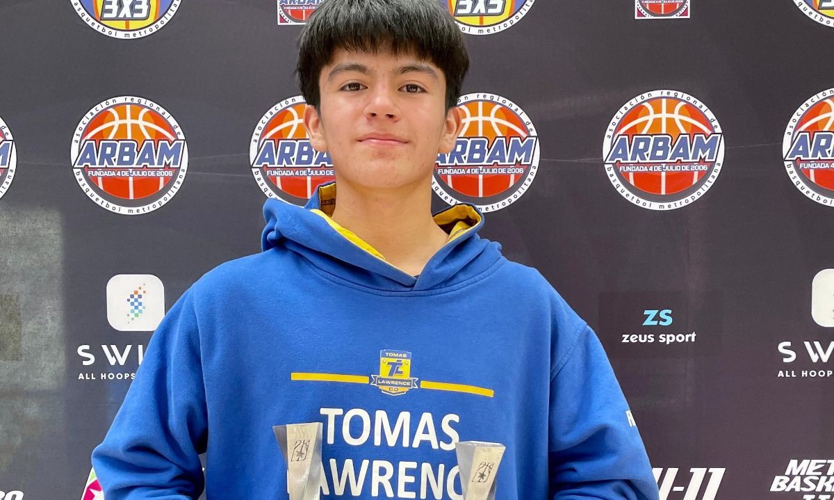 Tomas Lawrence:
Jugador U14 a Preselección Nacional de Basquetbol
