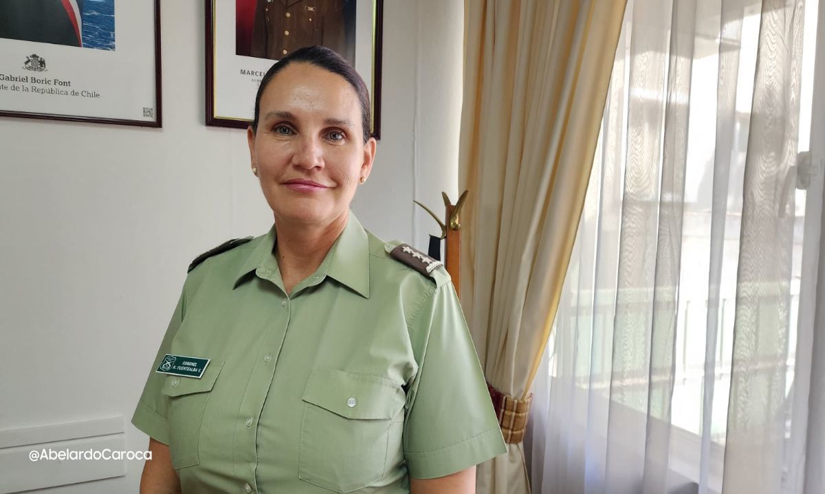 Histórico: 
Mujer asume el mando de la Prefectura de Carabineros en Colchagua.
