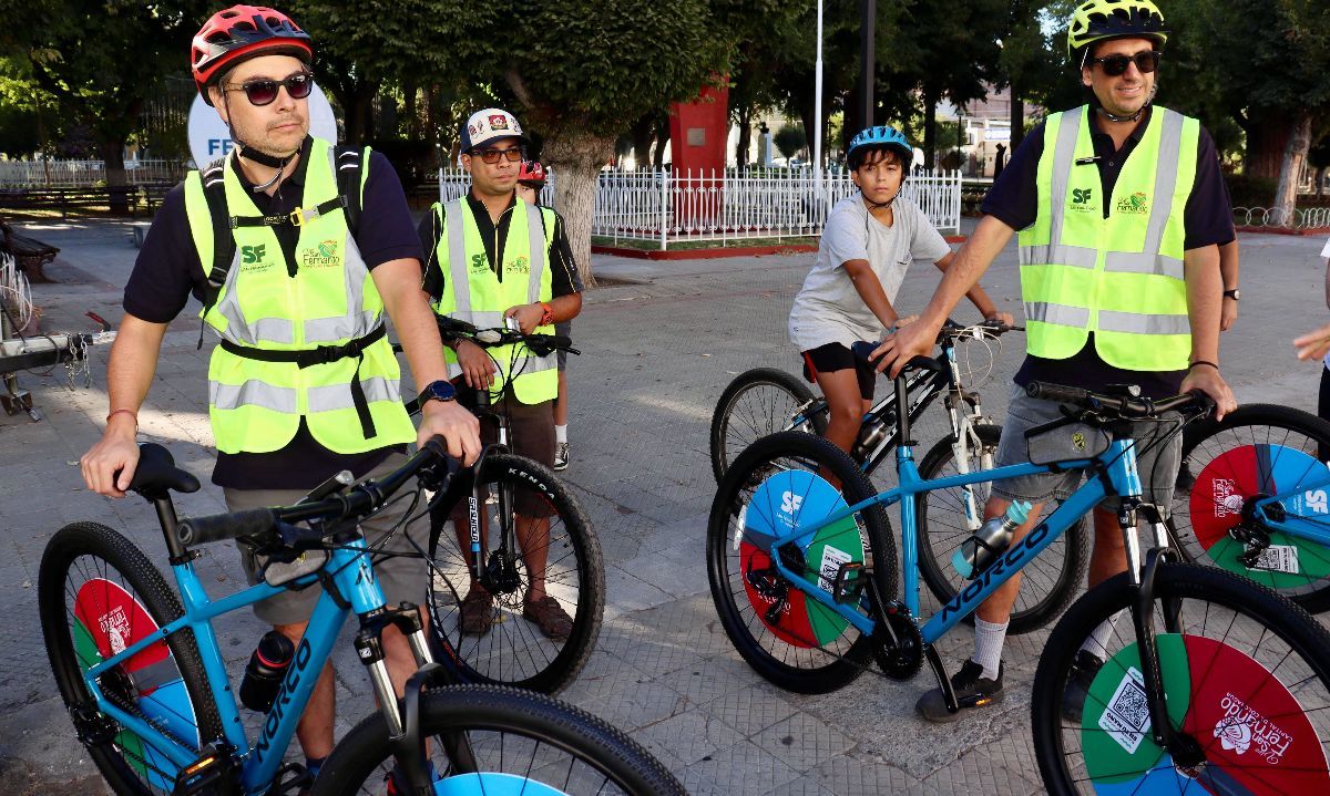San Fernando presenta bicicletas para los turistas que visiten la comuna