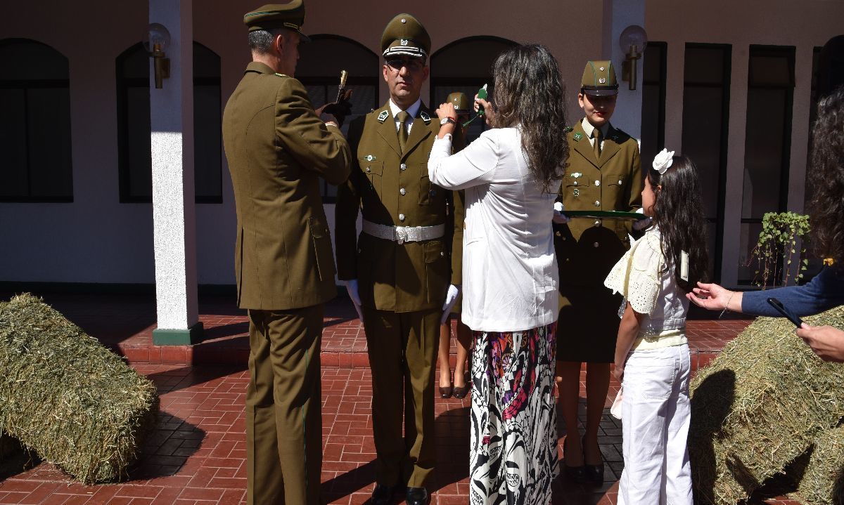 Carabineros: 
Luis Morales Tapia, nuevo Teniente Coronel
