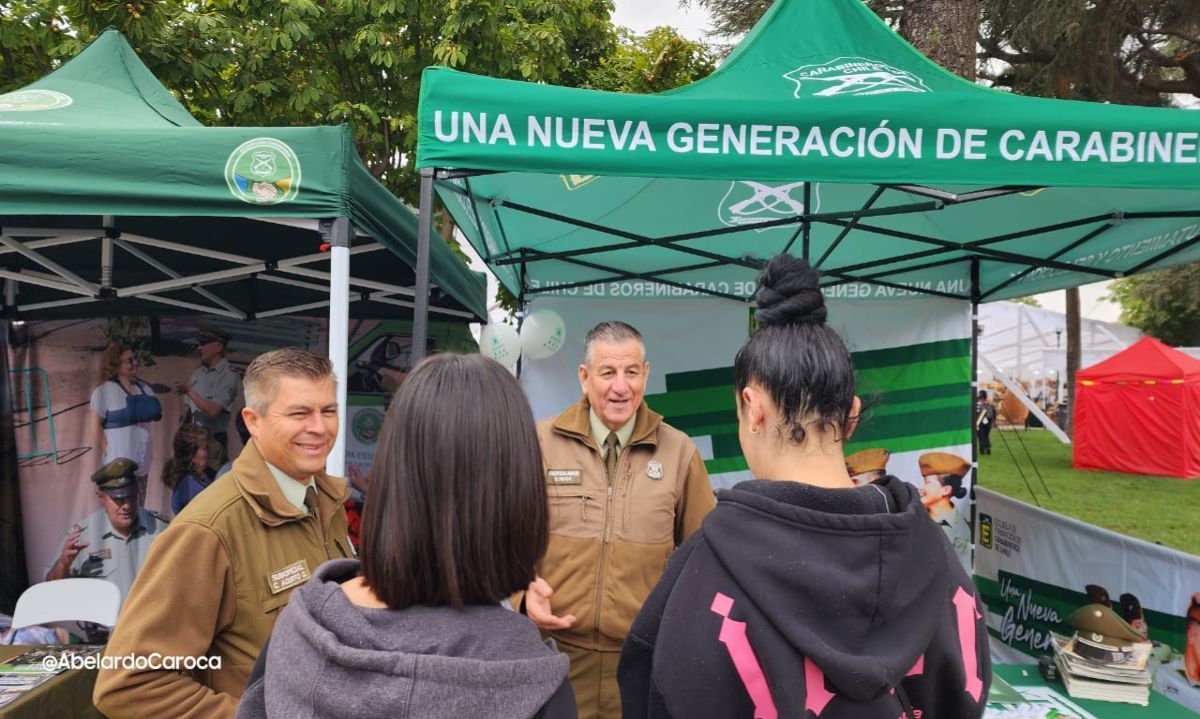 Chimbarongo:
Carabineros presentes en Expomimbre
