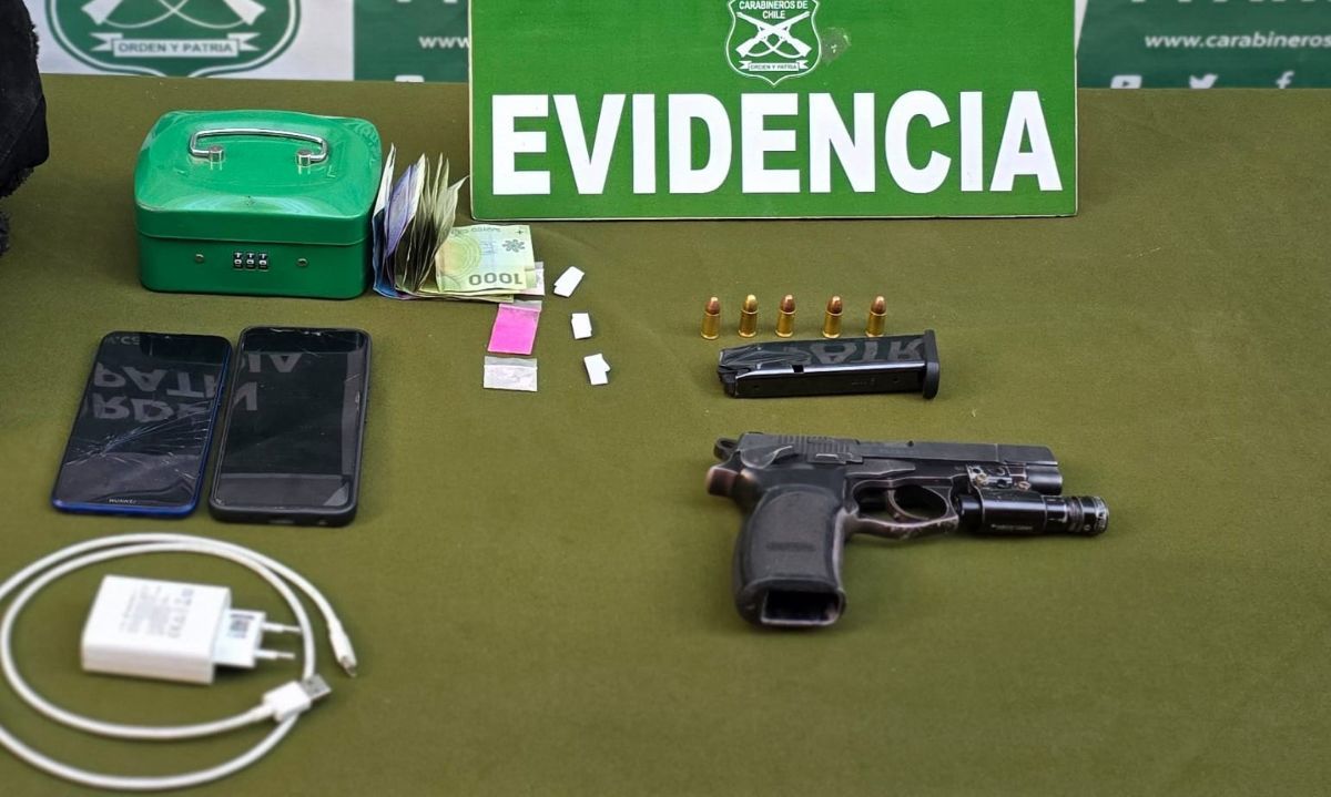 San Fernando:
Detenidos con arma y droga
