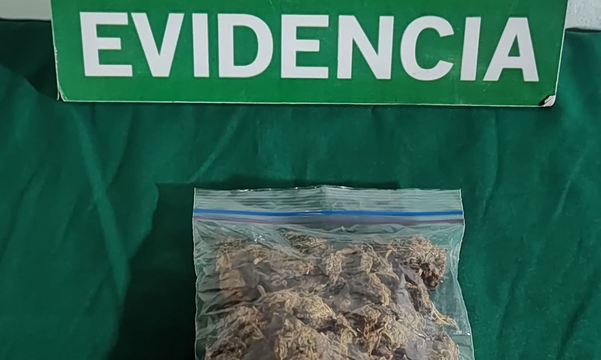 Detienen a joven por microtráfico tras persecución en Chimbarongo