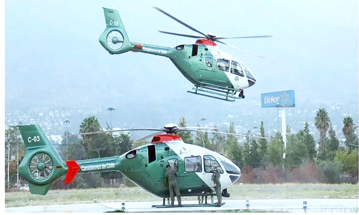 Los otros gobiernos regionales que han comprado helicópteros para Carabineros de Chile