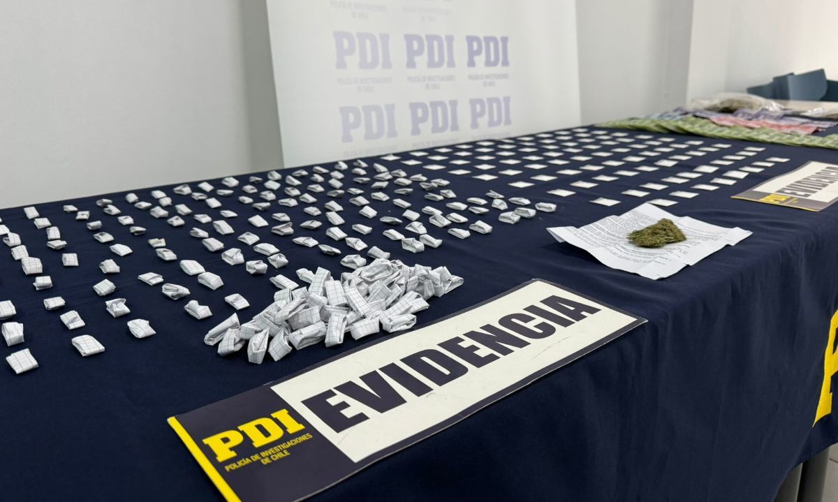 PDI incauta más de 300 dosis de droga en San Fernando